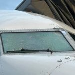 United Airlines 737 MAX 8 Diverts After Suspected Space Debris Strike